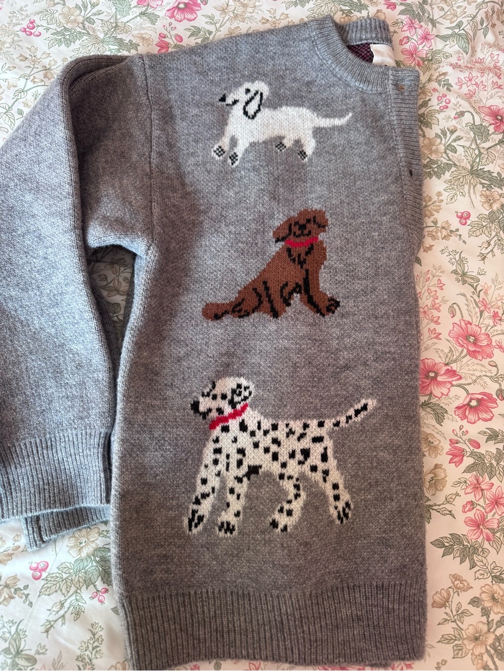 NWOT &Merci Grandpa-core Dog Cardigan - Picture 7 of 8